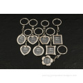 New Metal Photo Frame Key chain,Available in Various Colors